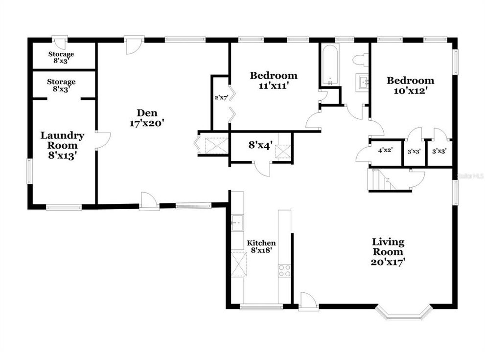 En Venta: $329,900 (4 camas, 2 baños, 2448 Pies cuadrados)