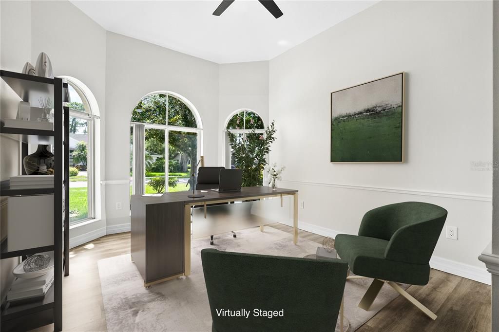Den/Office/Bedroom 4 (Virtually Staged)