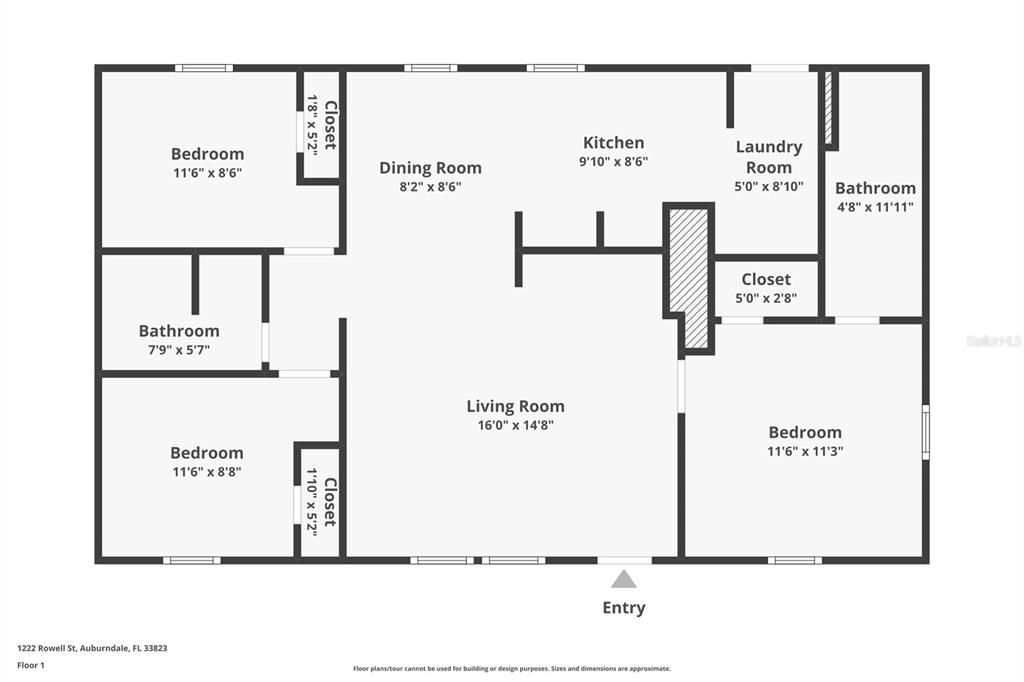 合同活跃: $180,000 (3 贝兹, 2 浴室, 1296 平方英尺)