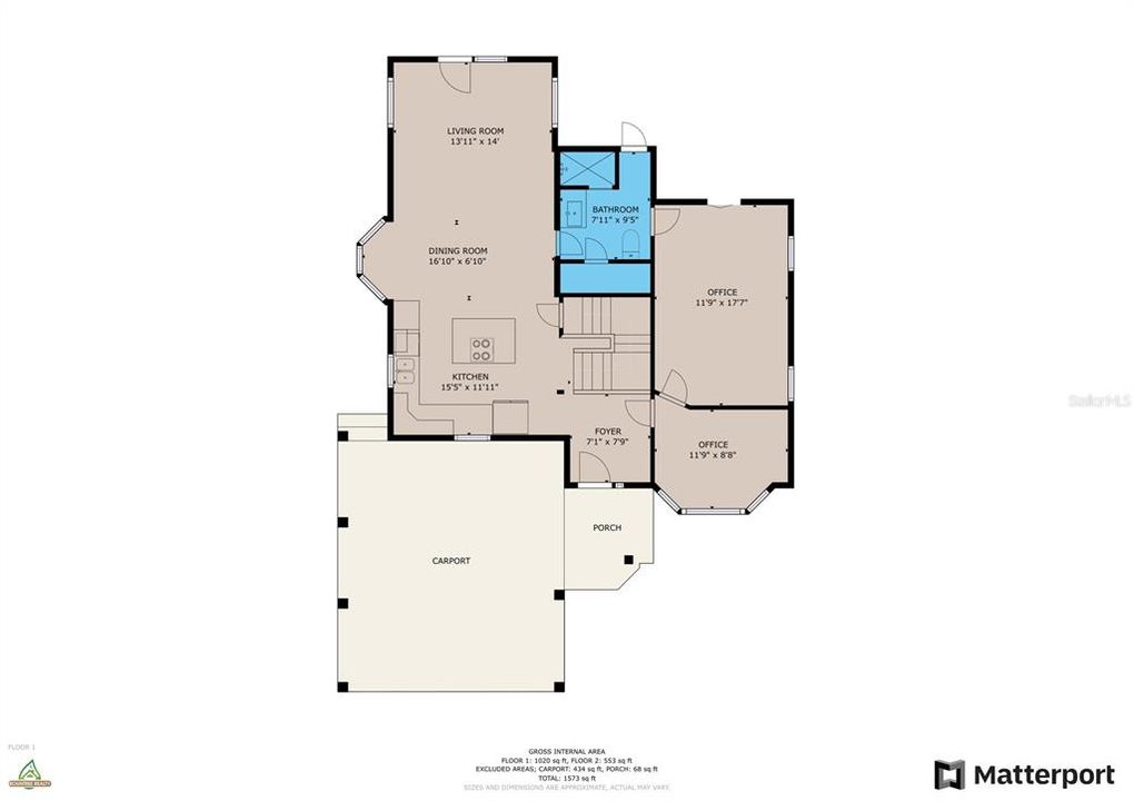 For Sale: $340,000 (3 beds, 2 baths, 1663 Square Feet)