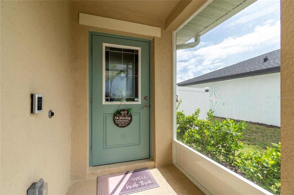 NEW GLASS FRONT DOOR