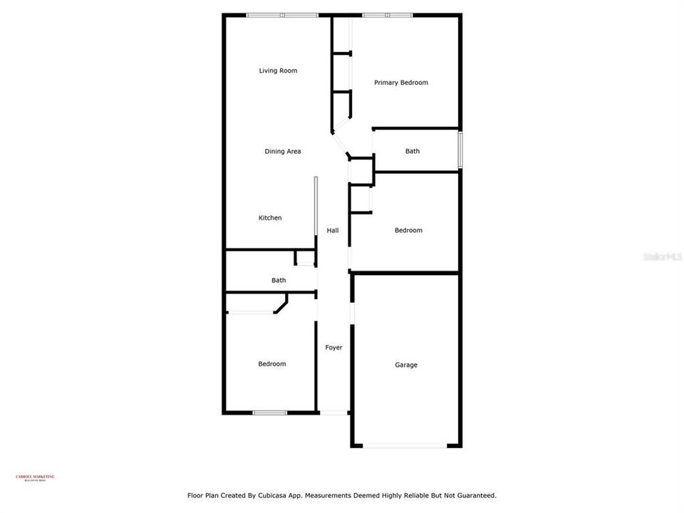 На продажу: $169,900 (3 спален, 2 ванн, 1212 Квадратных фут)