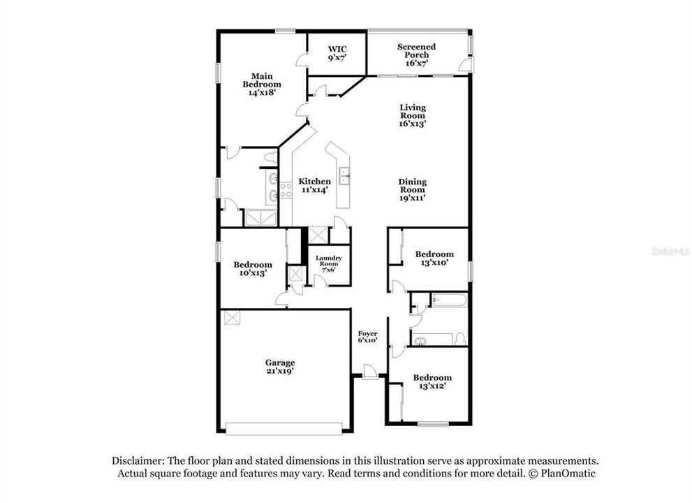 На продажу: $419,000 (4 спален, 2 ванн, 1997 Квадратных фут)