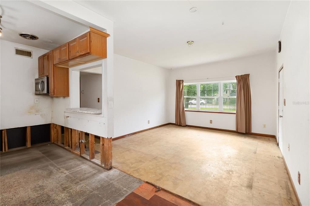 Living Room & Kitchen
