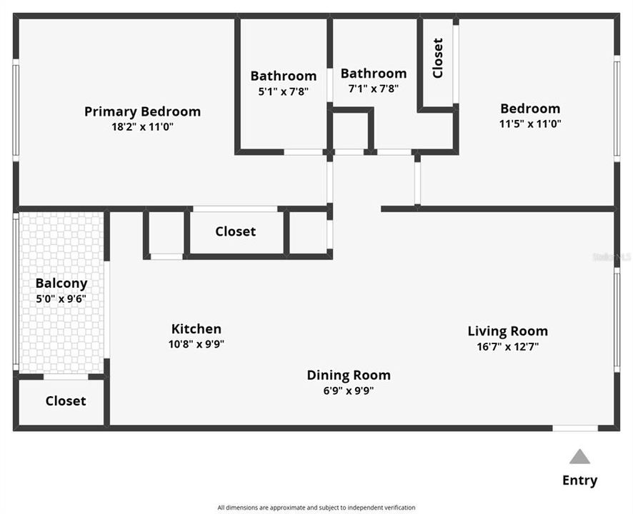 Active With Contract: $120,000 (2 beds, 1 baths, 835 Square Feet)
