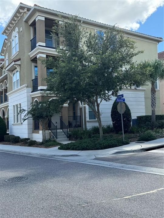 Front of Home prior to resealing of Exterior