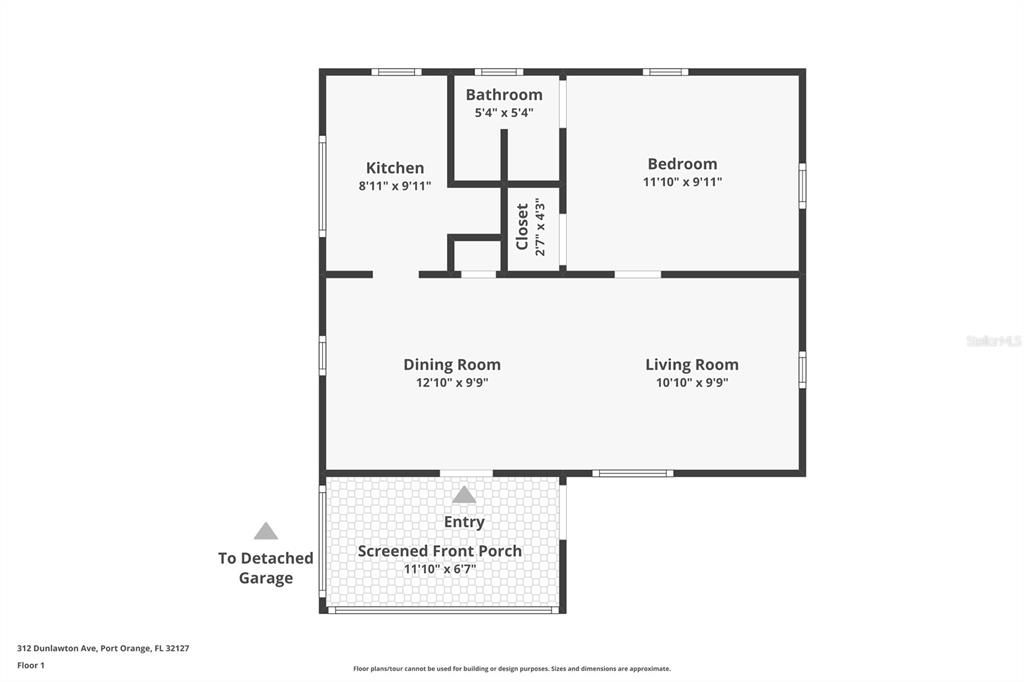 待售: $238,000 (1 贝兹, 1 浴室, 480 平方英尺)
