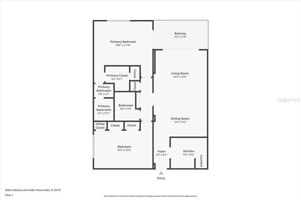 待售: $380,000 (2 贝兹, 2 浴室, 1200 平方英尺)