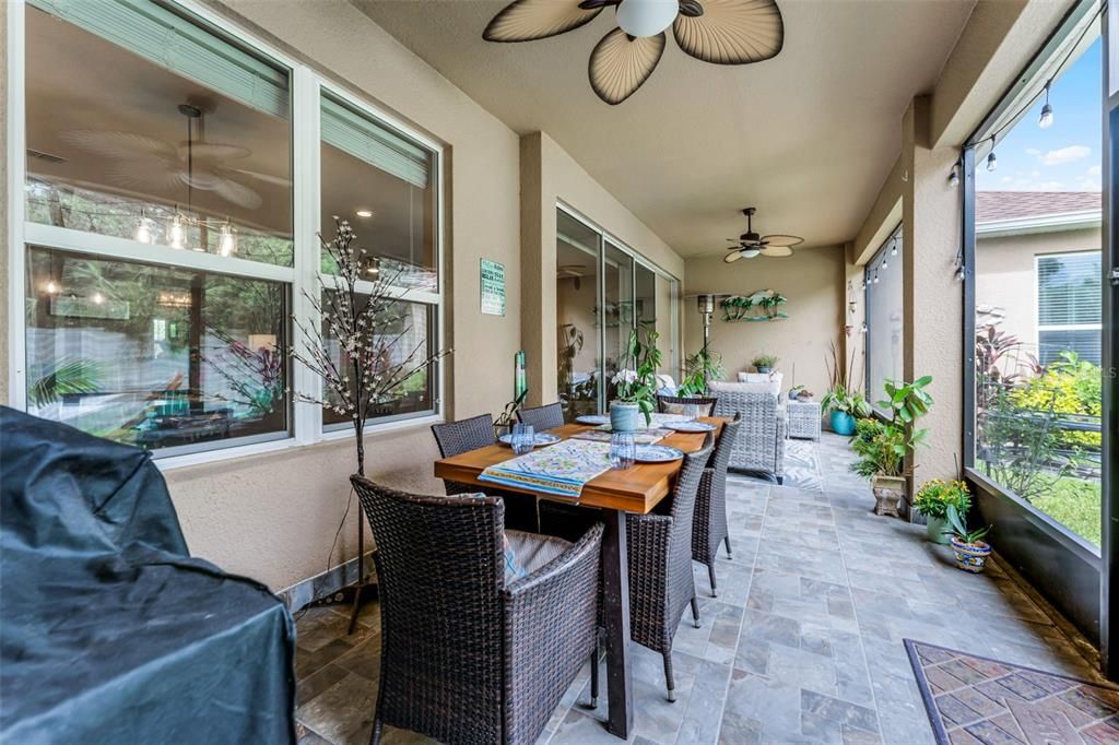 Rear Covered Lanai