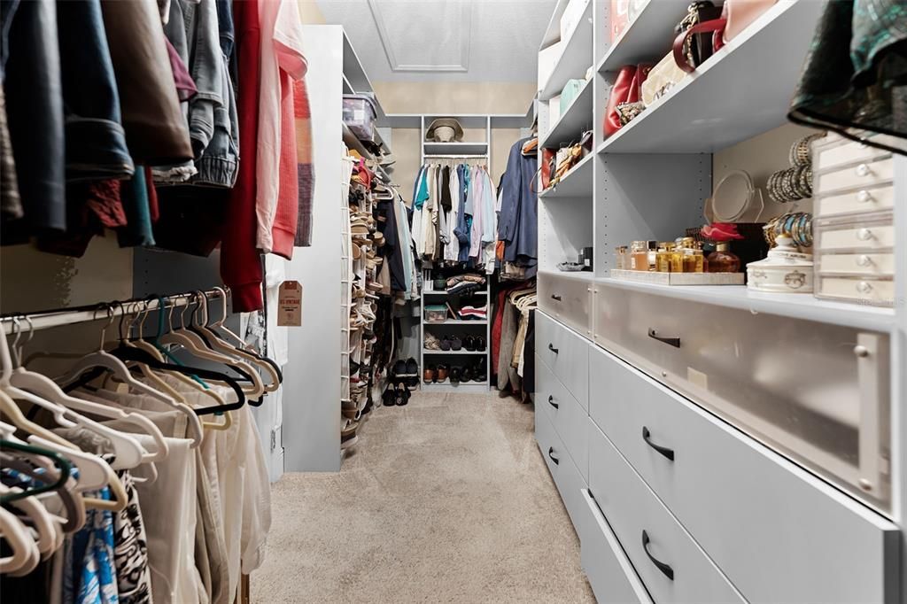 Primary Walk-In Closet