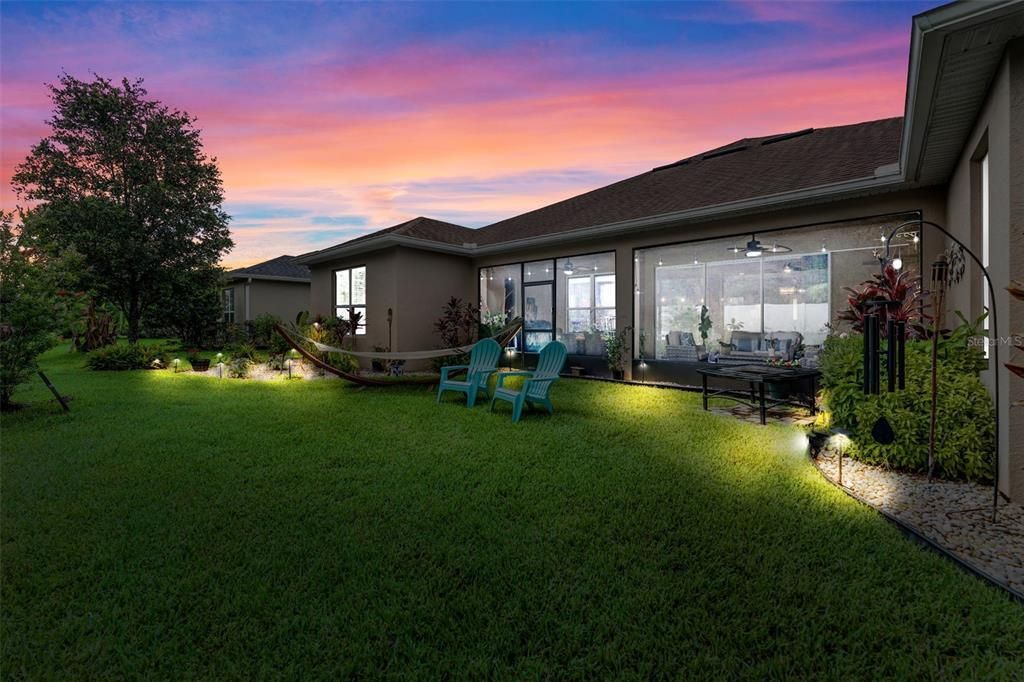 Back Yard - Night
