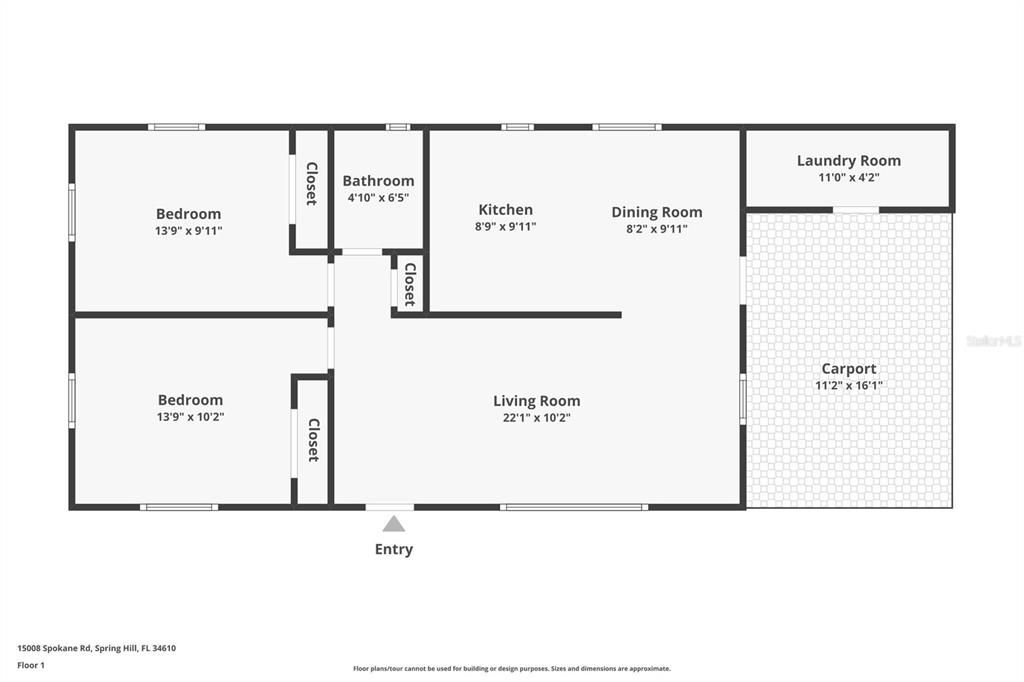 Под контрактом: $199,995 (2 спален, 1 ванн, 936 Квадратных фут)