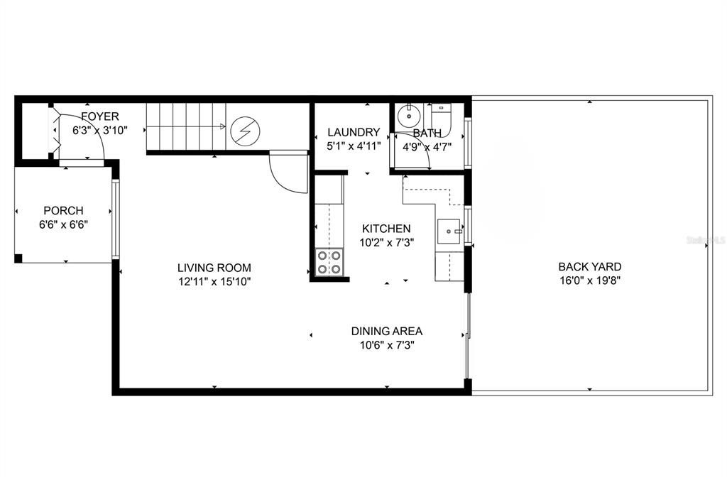 For Rent: $1,275 (2 beds, 1 baths, 995 Square Feet)