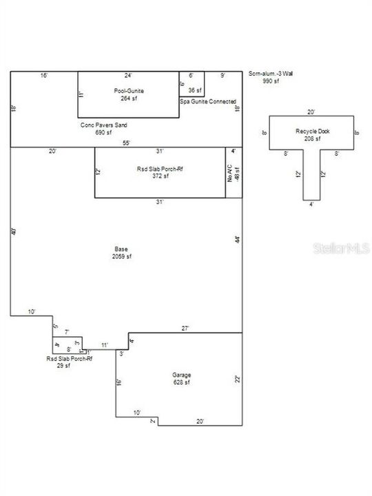 For Rent: $4,199 (4 beds, 2 baths, 2016 Square Feet)