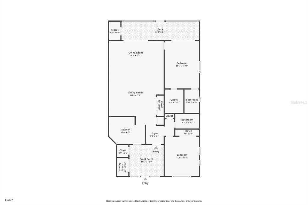 For Sale: $150,000 (2 beds, 2 baths, 1290 Square Feet)