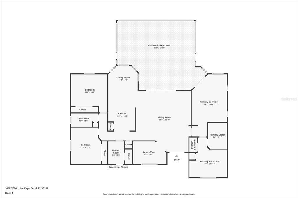 Active With Contract: $474,900 (3 beds, 2 baths, 2016 Square Feet)