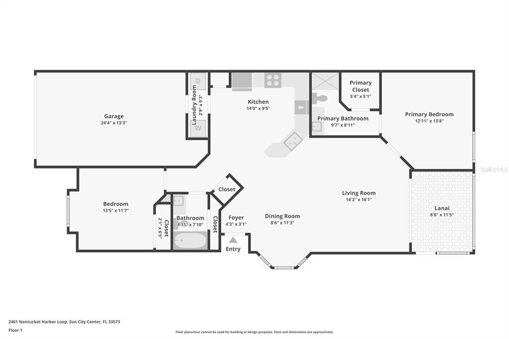 En Venta: $187,000 (2 camas, 2 baños, 1205 Pies cuadrados)