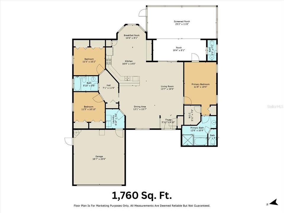 En Venta: $334,900 (3 camas, 2 baños, 1760 Pies cuadrados)