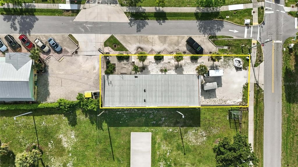 Ariel property outline