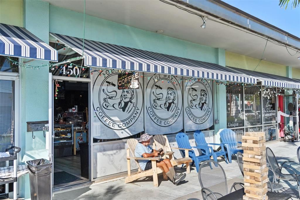 Coffee shop nearby