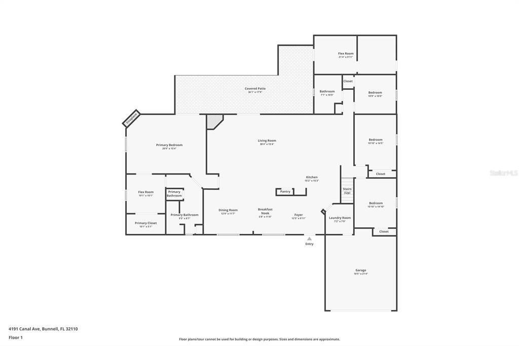 For Sale: $550,000 (5 beds, 3 baths, 3415 Square Feet)