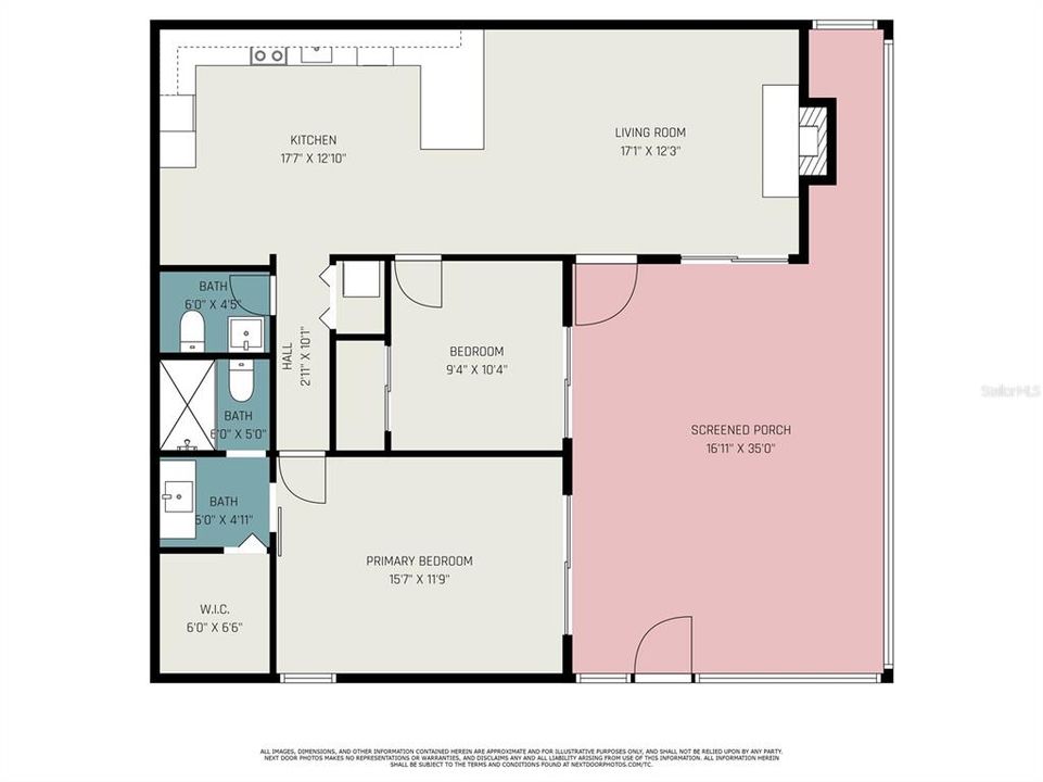 For Sale: $179,999 (2 beds, 1 baths, 1006 Square Feet)