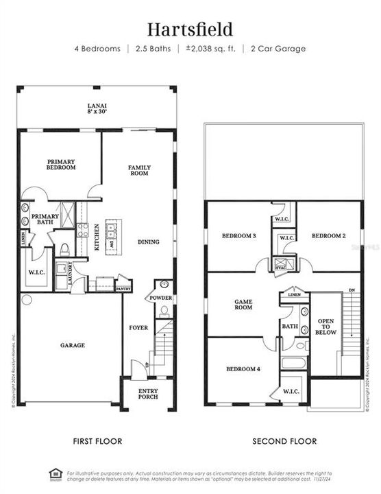 合同活跃: $404,900 (4 贝兹, 2 浴室, 2038 平方英尺)