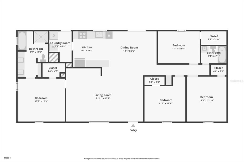 For Sale: $335,000 (4 beds, 2 baths, 1680 Square Feet)