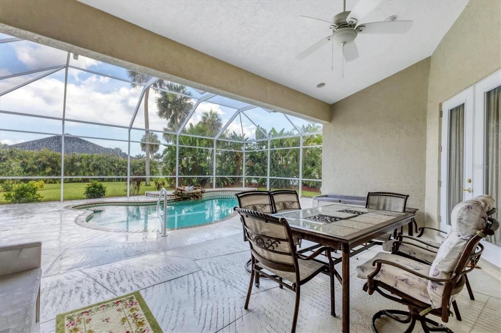 COVERED LANAI CAN BE ACCESSED FROM SO MANY POINTS IN THIS HOME