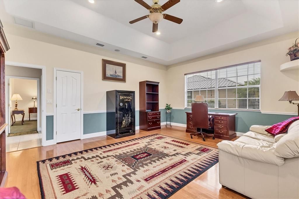 HUGE BEDROOM 4, WAS USED BY SELLER FOR HOME OFFICE - PERFECT SIZE FOR GAME ROOM ALSO IF YOU DON'T NEED IT FOR BEDROOM