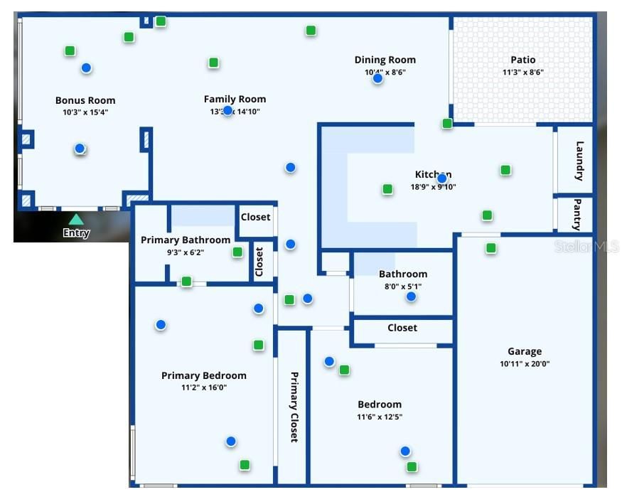 Active With Contract: $175,000 (2 beds, 2 baths, 1318 Square Feet)
