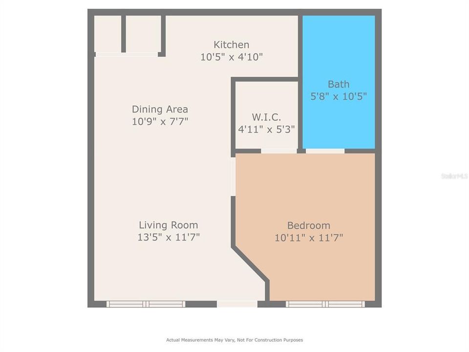 En Venta: $165,000 (1 camas, 1 baños, 554 Pies cuadrados)