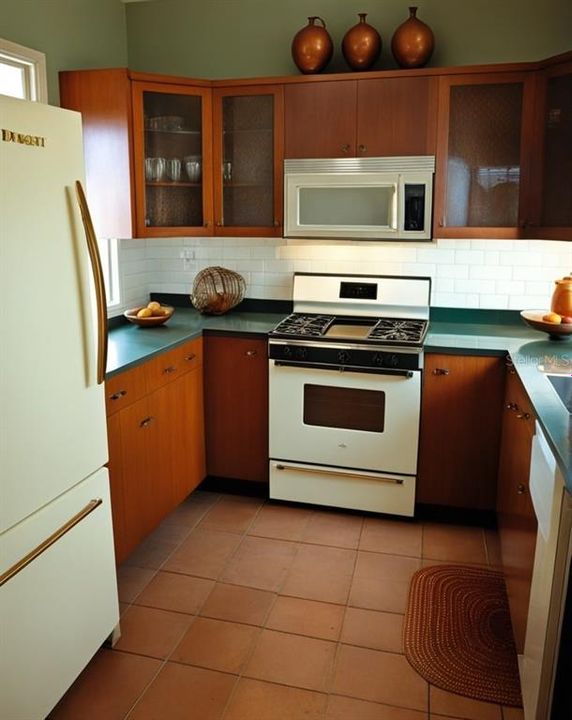 Photo includes reality renovation and/or staging to showcase the possibility of the kitchen. Design services included with purchase!