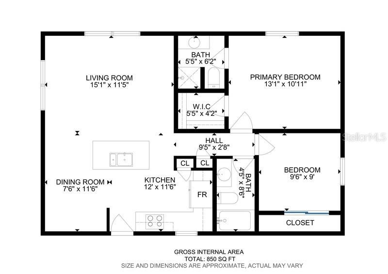 For Sale: $139,000 (2 beds, 2 baths, 864 Square Feet)