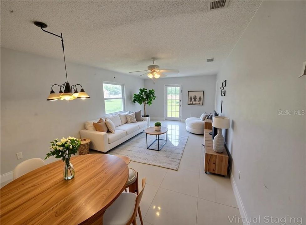 Virtual staging