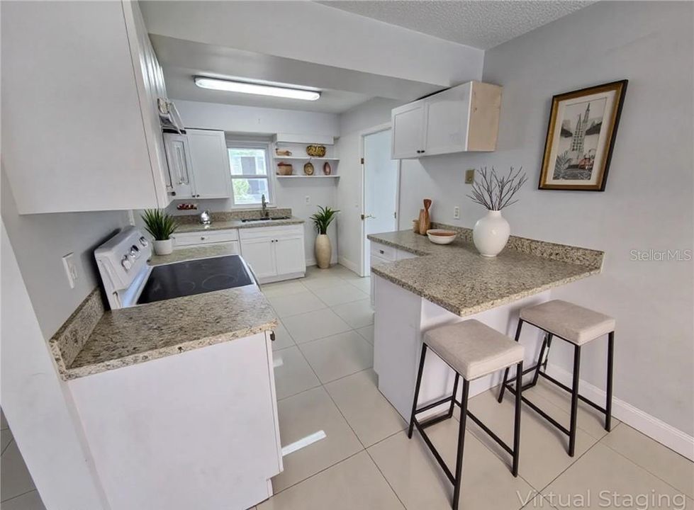 Virtual staging