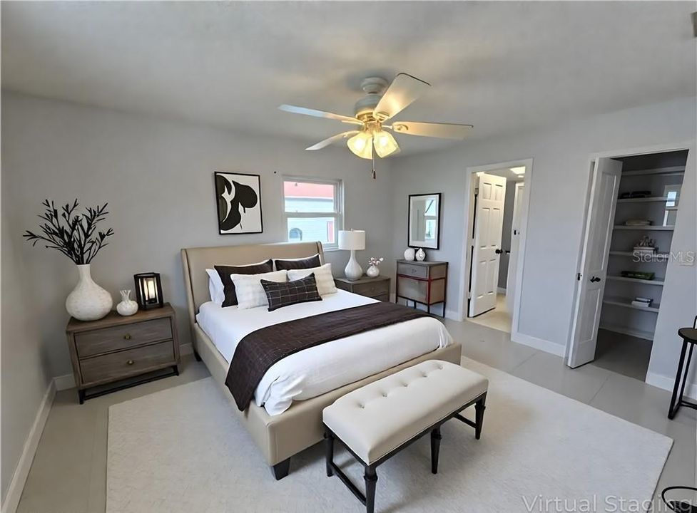 Virtual staging