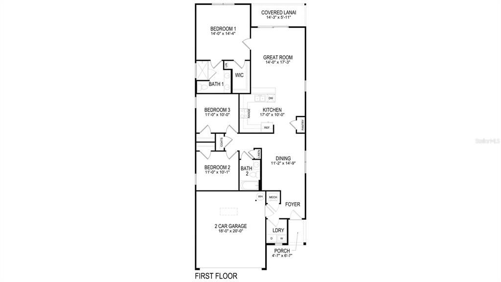 Activo con contrato: $282,990 (3 camas, 2 baños, 1453 Pies cuadrados)