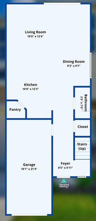На продажу: $380,000 (3 спален, 2 ванн, 1593 Квадратных фут)
