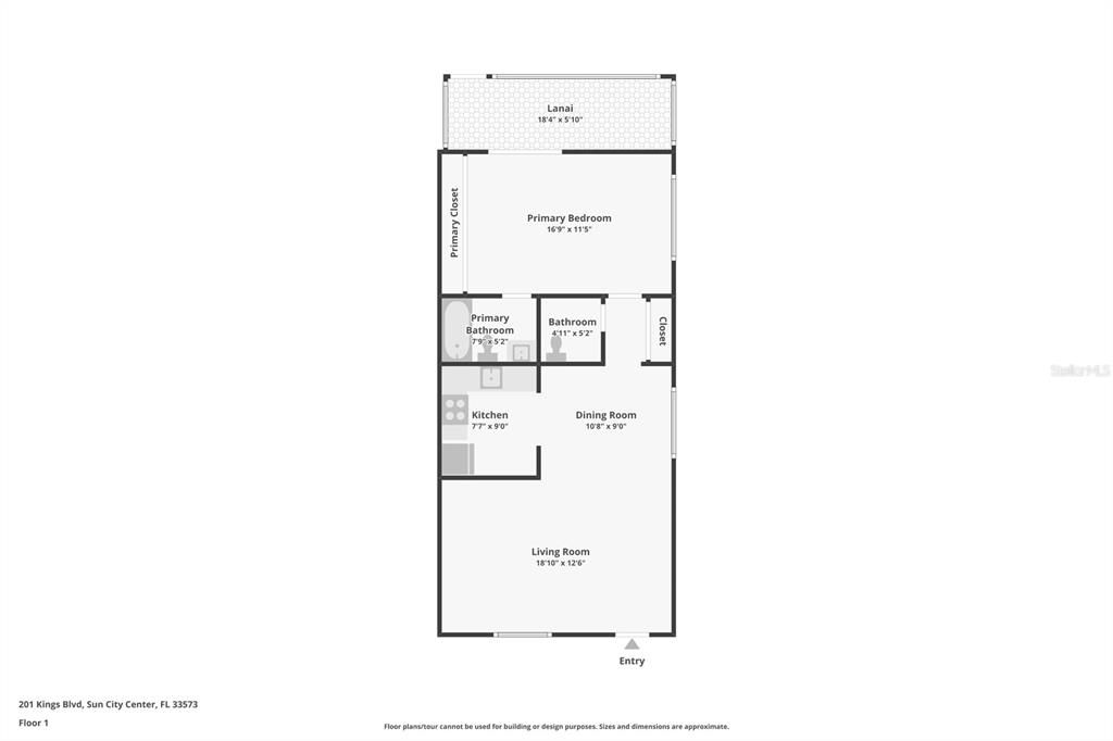待售: $91,000 (1 贝兹, 1 浴室, 800 平方英尺)