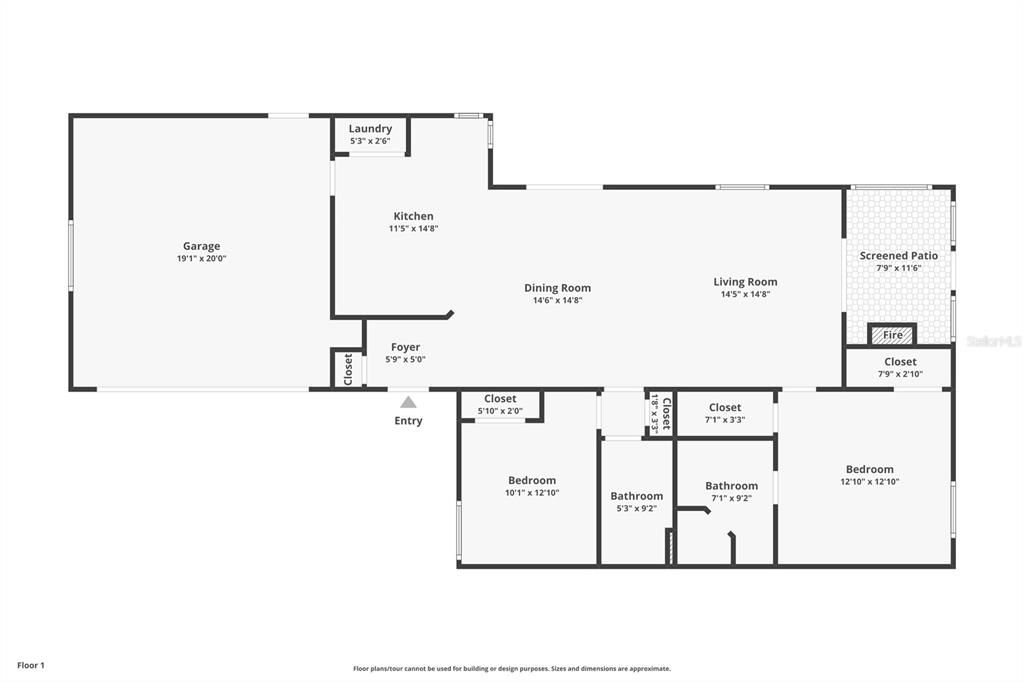 Active With Contract: $399,000 (2 beds, 2 baths, 1255 Square Feet)