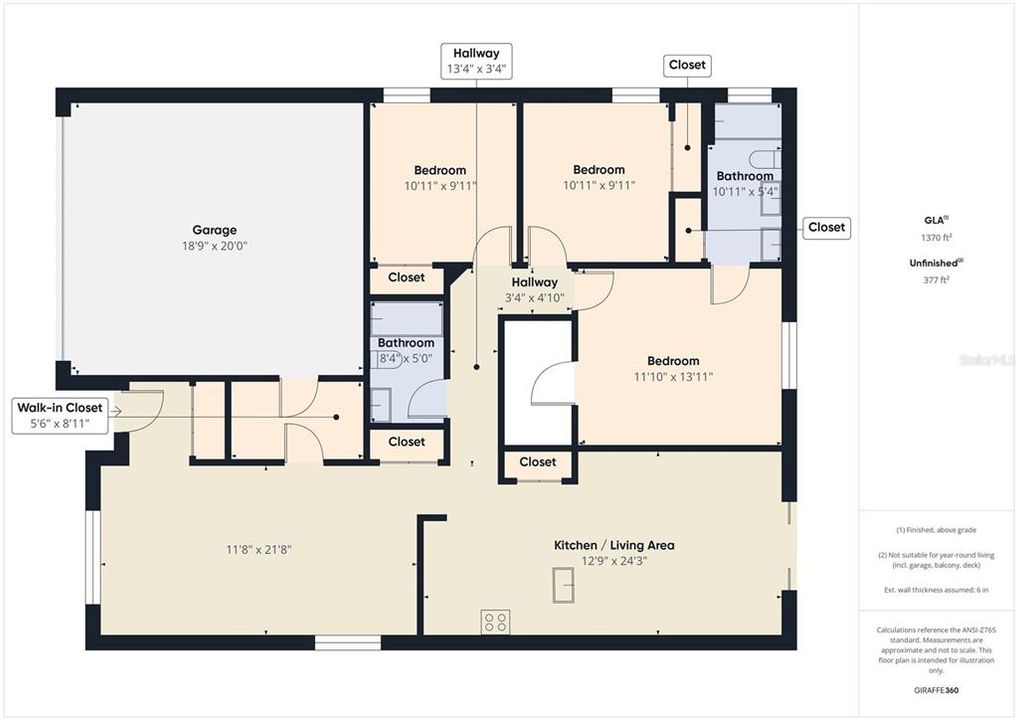 Active With Contract: $349,900 (3 beds, 2 baths, 1438 Square Feet)