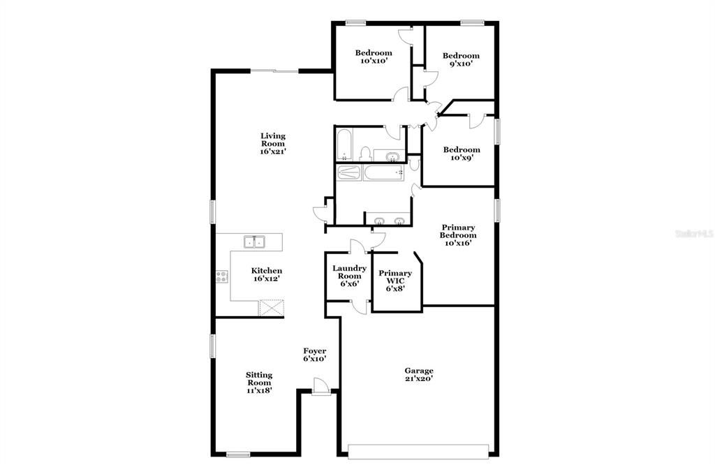 出租: $1,945 (4 贝兹, 2 浴室, 1851 平方英尺)