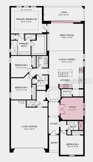 Active With Contract: $469,999 (4 beds, 3 baths, 2394 Square Feet)