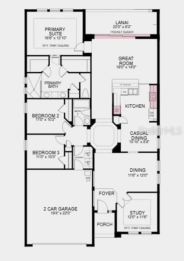 合同活跃: $454,999 (3 贝兹, 2 浴室, 2055 平方英尺)