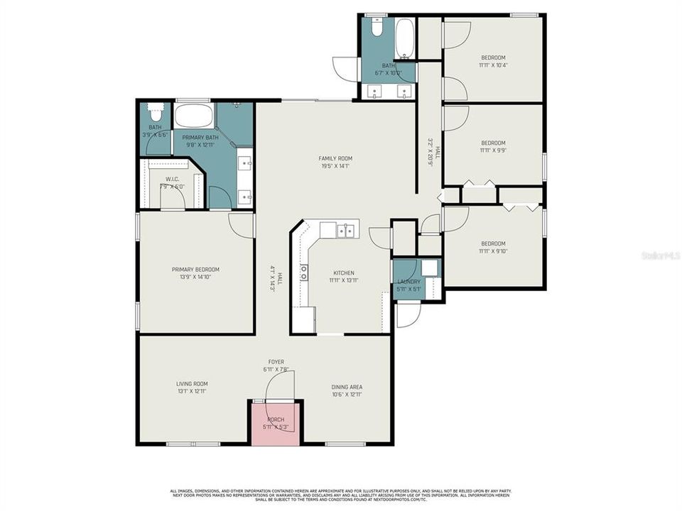合同活跃: $529,900 (4 贝兹, 2 浴室, 2014 平方英尺)