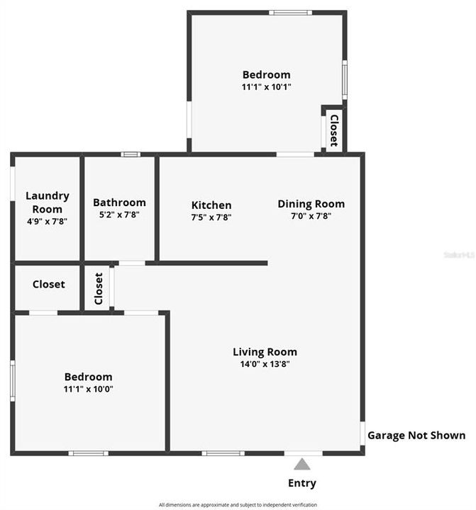 Active With Contract: $140,000 (2 beds, 1 baths, 741 Square Feet)