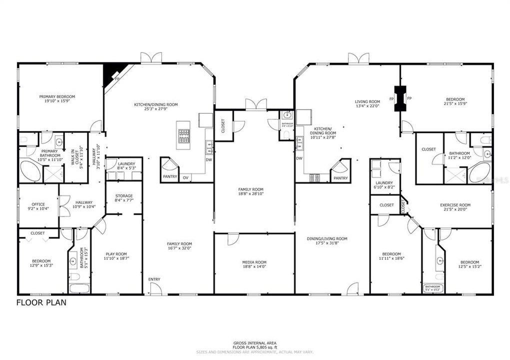 待售: $2,350,000 (6 贝兹, 4 浴室, 6032 平方英尺)