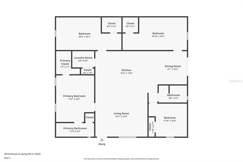 Activo con contrato: $309,000 (4 camas, 2 baños, 1520 Pies cuadrados)