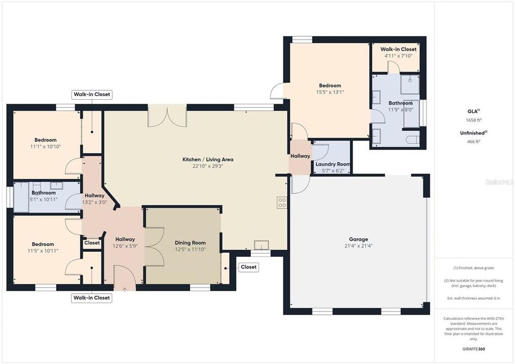 На продажу: $434,900 (3 спален, 2 ванн, 1763 Квадратных фут)